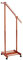 Garderobenständer Freistehender Garderobenständer, Multifunktions-Garderobenständer aus Gummiholz ​​für Zuhause, Schalständer mit schrägem Stab Kleiderständer (Color : C, Size : 45 * 45 * 155CM)