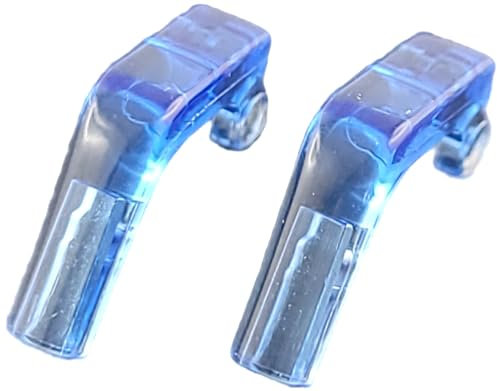 Switch It! Originale Universale 2 x Bügelgelenke für Brillen - Modell 2068 & ähnlich, in Leuchtendem Blau - Perfekte Passform & Langlebigkeit für Ihren Stil