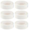 NTRUXZP 6 Rollos de Cinta Microporo, 4,5m x 1,25 cm Cinta Microporo Eyeliner Cinta Adhesiva para Pestañas para Maquillador Personal, Pegatina de Tapar Párpado (Blanco)