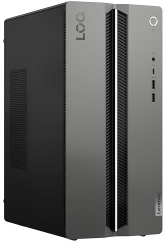 Lenovo LOQ Tower 17L Desktop PC | Intel Core i5-14400F | 16GB RAM | 1TB SSD | NVIDIA GeForce RTX 3050 | Windows 11 Home | Luna Grey