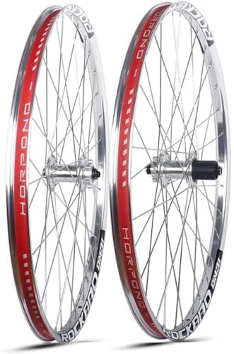 26/27,5/29 Zoll MTB-Laufradsatz,Alu-Legierung,Doppelwandige Felgen,Boost-Steckachsen-Laufradsätze Mit Abgedichtetem Lager Scheibenbremsen-Laufradsatz Passend Für 7–11-Gang-Kassetten,Silber,27.5inch