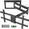 monTEK Long Arm TV Wall Mount for Most 43-80 Inch TVs, 42 Inch Long Extension TV Mount Swivel and Tilt, Full Motion Wall Mount Tv Bracket Fit Max VESA 600 x 400mm, Up to 110 lbs, 16”,18” Studs