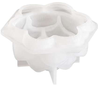 Moldes de flores para hacer decoraciones de sala de jabón, moldes de sílicones de flores