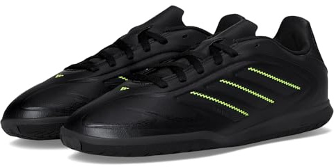 adidas Unisex Kinder COPA Pure III Club Indoor Football Boots Kids Fußballschuhe, core Black/DGH solid Grey/Lucid Lemon
