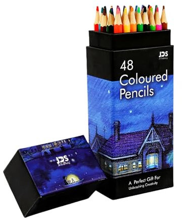 ARZASGO 48 Buntstifte Set, Künstler Malstifte für Erwachsene Färbung Bücher, Künstler Skizze, Premier Zeichnung Bleistifte
