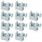 YINETTECH 10pcs M10 Beam Clamps Bracket Ductile Cast Iron Galvanized 10mm Support Clamp Mounting Bracket for Bridge Construction Construction Engineering