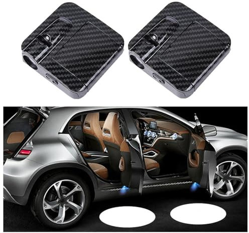 WZLCDGJJ 2 pieces Car Door Welcome Light, for Audi TT/TT S/TT RS 2004+ Car Door Lights Projector Welcome Courtesy Ghost Shadow Lamp Car Door Welcome Light