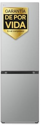LG GBV3100APY - Frigorífico Combi Door Cooling+, Nevera y Congelador, 2 Puertas, Serie P-300, Clasificación A, Capacidad de 374 L, 2m, Inox Antihuellas
