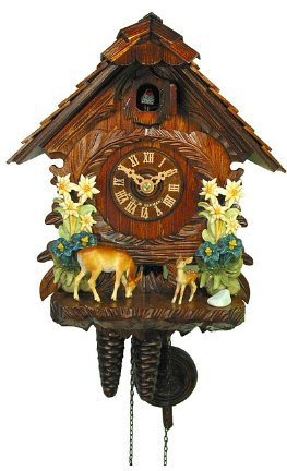 August Schwer Kuckucksuhr Edelweiss, Rehgruppe