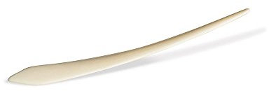 Spitz Bone bonefolder Falzbein Leder Glätten-Werkzeug Lederwaren Tandy 8117–01