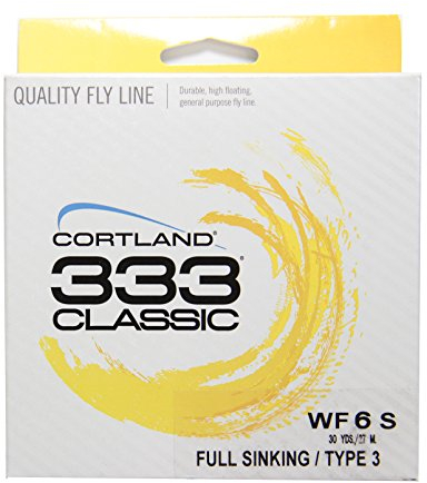 Cortland 333 voll sinkende Fliegenschnur Typ 3 (WF6S)