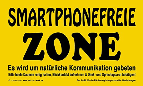 Corvus Schild Smarthone Free Zone