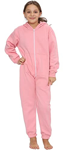 A2Z 4 Kids Plain Girls Boys Camouflage Onesie One Piece Super Soft - Onesie Baby Pink 7-8