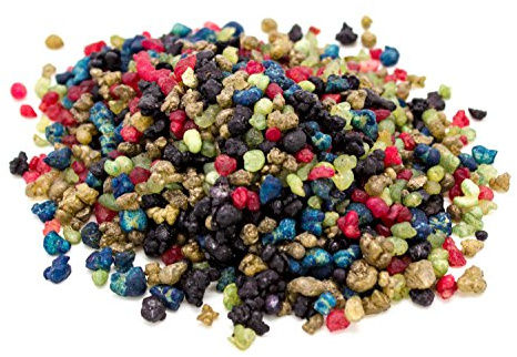 Luxflair Premium Weihrauch Sanctus – 100 g Olibanum-Mischung in 5 Farben – Gold-gelb, rot, grün, schwarz, blau – Zum Räuchern auf Kohle