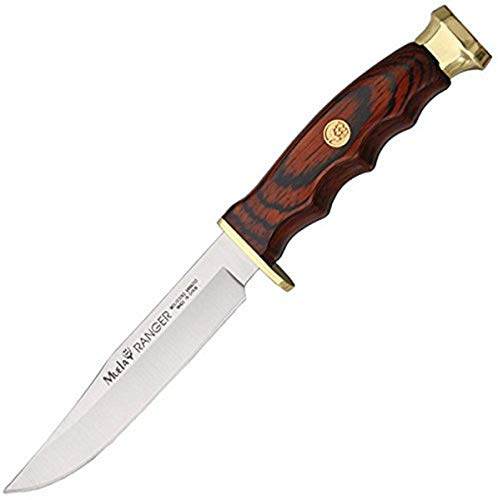 Muela MUE93041 Cuchillo a Lama Fissa,Unisex - Adulto, Marrón, un tamaño