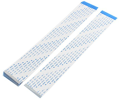 sourcing map B Typ 10Stk 1,0 mm Pitch 30 Pin AWM 20624 80 60V VW-1 Flexibel Flachkabel FFC 200 mm DE de