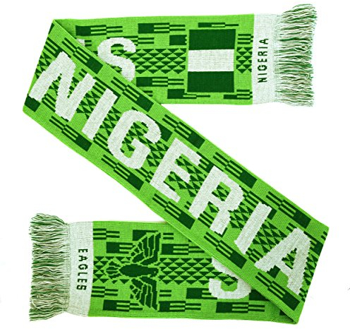 Nigeria Football Knit Scarf