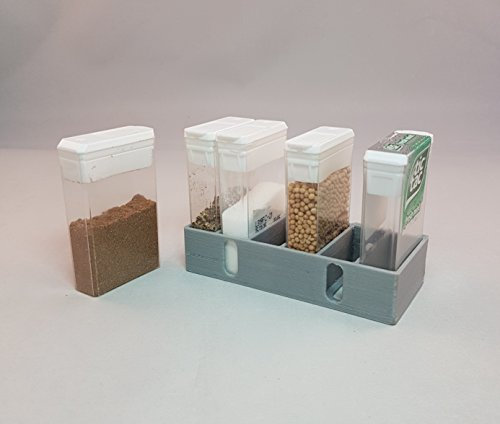 Mini Spice Rack for Motorhome , Caravan, Boat Or Camping. Lightweight