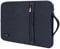 LONMEN 13-13,3 Pollici Custodia PC Borsa Manicotto del Computer Portatile Water Repellent per MacBook Air| MacBook Pro 13.3-inch Retina|HP Spectre X360 Notebook Chromebook Case con 2 Tasche Extra,Blu