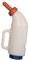 Tubayia 2L / 4L Nutztier Milchflasche Trinkflasche Kalb Kuh Vieh Pflege Flasche mit Silikon Schnuller (B)