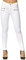 Elara Damen Stretch Hose Skinny Fit Jegging Chunkyrayan H86-9 White 48 (4XL)