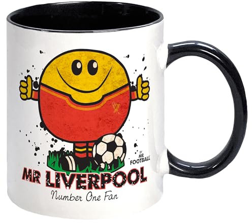 Mr Liverpool Mug Football Fan Merchandise Memorabilia Cup, Ceramic, 250ml