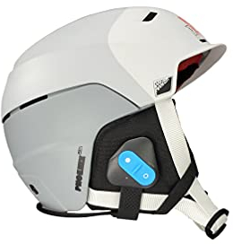 Supertooth Sleddo - Kit Mains-Libres Bluetooth pour Skieur (téléphone/Musique). Haut-parleurs 40mm Basses puissantes. Batterie intégrée, autonomie 14 Heures.