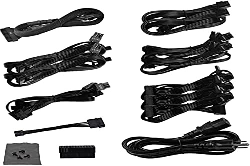 EVGA Supernova 850 P6 850W PC-Netzteil, schwarz, Kabel-Management