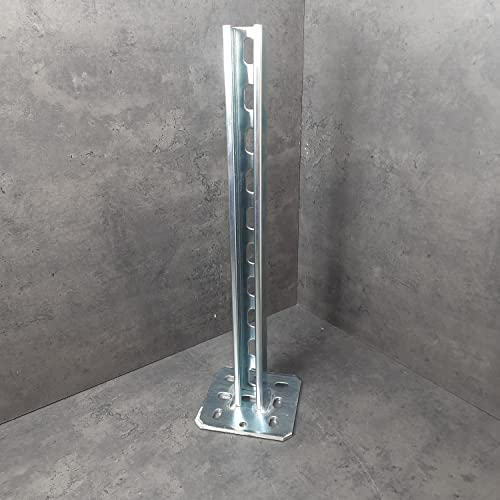 Hängestiel Schienenkonsole von 20-100 cm für Kabelrinnen Trasse Kabelbahn von powerpreis24 (1 Stück Konsole 500mm)