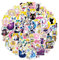 100 Sailor Moon Aufkleber, Wasserfeste Vinyl Stickers für DIY Dekoration, Graffiti Style Decals für Auto Motorräder Laptop Fahrrad Skateboard Snowboard Gepäck Aufkleber MacBook iPad und mehr