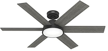 HUNTER, Ventilador de techo Donatella con Luz LED 52 pulgadas