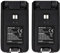 Retevis RT668 Batteries pour Talkie Walkie, Batteries Rechargeables Li-ION, 3.7V 1200mAh, Compatible avec Walkie Talkie RT668, Radio Bidirectionnelle (Noir, 2 Pcs)