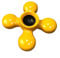 Cello Anti-Slip Matte, Gelb Stopper Anti-Rutsch-Cello Spike Halter Gummi Pad Stopper Boden Protector für End Pin Halter Musikzubehör
