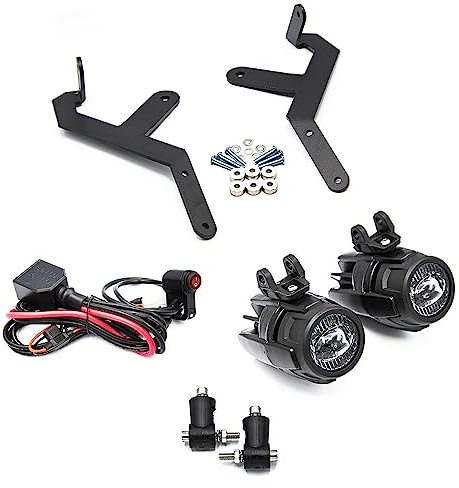 Smartbomb Kit zusätzliche ZUGELASSENE LED-Scheinwerfer 40 W + HALTERUNG 1290 Adventure R/S 2021-2022 + SCHLÜSSEL-ECU-VERKABELUNG