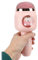 Shanrya Microfono Senza Fili, Microfono Senza Fili in Plastica ABS Carino Semplice con Trasmissione Fluente Ad Alta fedeltà per Prestazioni (Rosa)