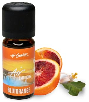 Air Creative® BIO Blutorangeöl 10ml, Ätherisches Öl (Lebensmittelqualität, 100% Naturrein) - Echte Blutorangen (Citrus Sinensis) - Fruchtig, erfrischendes Duftöl