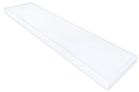 Koloreno - LED Deckenlampe für Büro Rasterdecken - Bürolampe, Deckenleuchte LED, Lampe LED, LED Panel Flach, Lang - zum Einbau in Kassettendecken - 120x30 cm, 50W - Kaltweiß (6500K) - Weiß