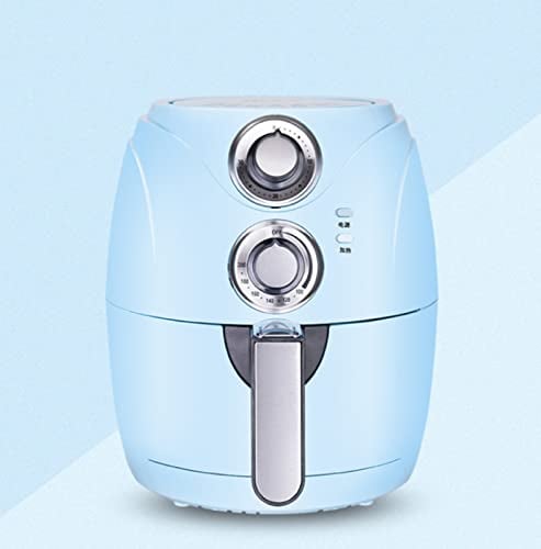 Friteuse à air, friteuse à air, four sans huile, avec contrôle de la température et bouton de minuterie, panier antiadhésif, arrêt automatique, cuisson saine, rose (rose) nécessaire charitable