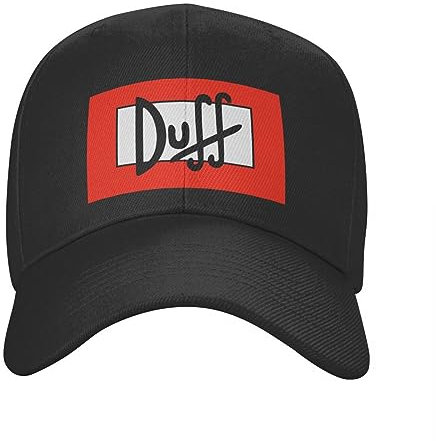 WVVCXCC Baseballkappe Unisex und modisch Classic Duff Beer Baseballkappe für Männer Frauen Personalisierte verstellbare Unisex-Vatermütze Sommerhüte Snapback-Kappen Sport-Outdoor-Geschenke
