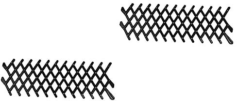 COSMEVIVI 2pcs Fence for Dog Retractable Vehicle Fence Dog Door Gate Car Window Pet Screen Cat Car Window Barrier Outdoor Cats Protector for Metal