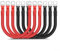 Batteriekabel, 4 AWG, 30,5 cm, Marine-Batterie-Wechselrichter-Kabel-Set für Automotive, Wechselrichter-Kabel, 6 Stück
