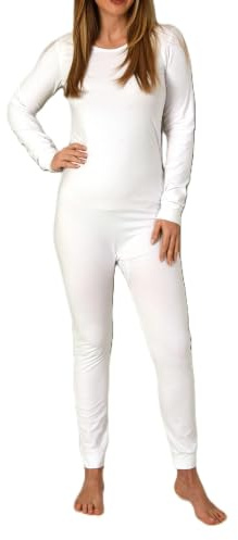 Normann Care Pflegebody Langarm - Unisex - Einteiler Body Schlafananzug mit Reißverschluss am Rücken
