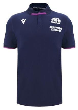 Macron Kids Scotland Rugby Home Shirt 2025 Juniors