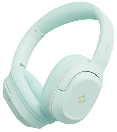 Havit Active Noise Cancelling Kopfhörer, kabellose Over-Ear Bluetooth Kopfhörer mit 60ms Low Latency Spielmodus, 50 Stunden Spielzeit, faltbare Kopfhörer mit tiefem Bass, Bluetooth 5.4, App-Steuerung