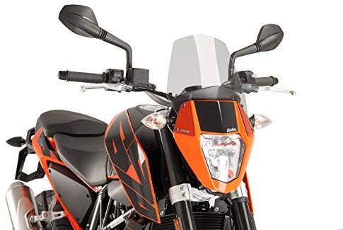 Puig 6009H Naked New Generation Sport model specific design, Smoke