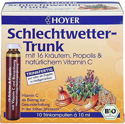 Hoyer Schlechtwetter Trunk Trinkampullen 10X10 ml