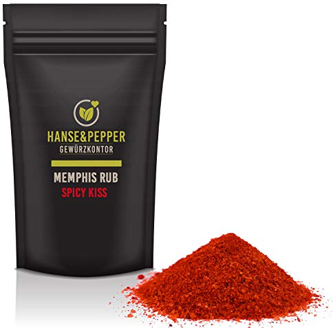 1kg Memphis Tennessee Rub Grillgewürz Barbecue BBQ Gewürzmischung im wiederverschließbarem Aroma-Beutel - Plus Serie