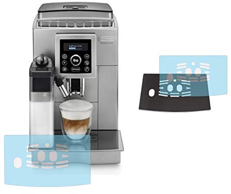 3 x Schutzfolie für DeLonghi ECAM 23.266-23.450 - 23.460-23.463 - 23.466-24.450 - 24.467 Abtropfblech - Tassenablage - Abstellblech