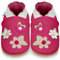 Scarpe Bambina - Scarpe Neonata in Morbida Pelle - Scarpine Neonato Primi Passi - Ciliegio Rosa - 2-3 Anni