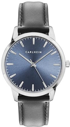 Carlheim Men's Watches Carl 4007 Silver Japanese Quartz Movement